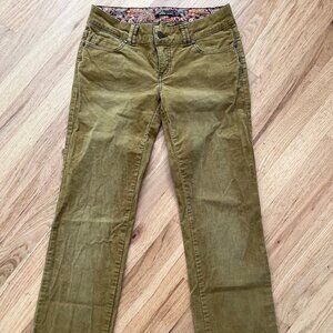 prAna Womens Corduroy Pants - Size 4